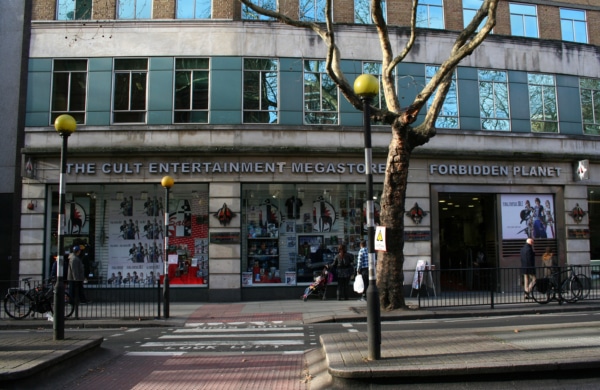 Façade Forbidden Planet London