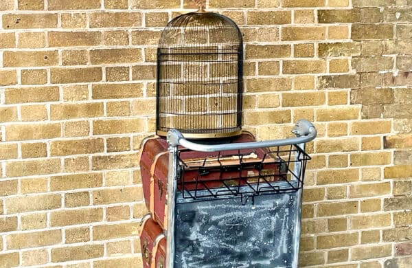 Harry Potter chariot platforme 9 ¾ Gare de King’s Cross