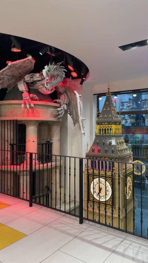Lego Store Londres Big Ben 2ème étage