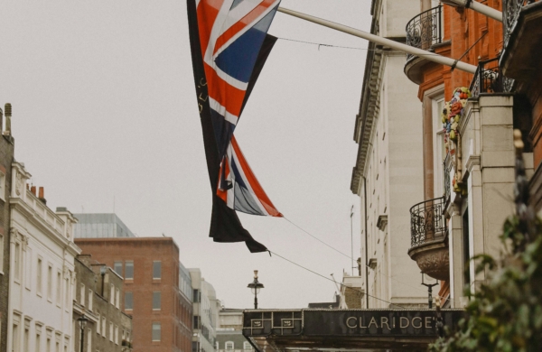 Entrée du Claridge's à londres