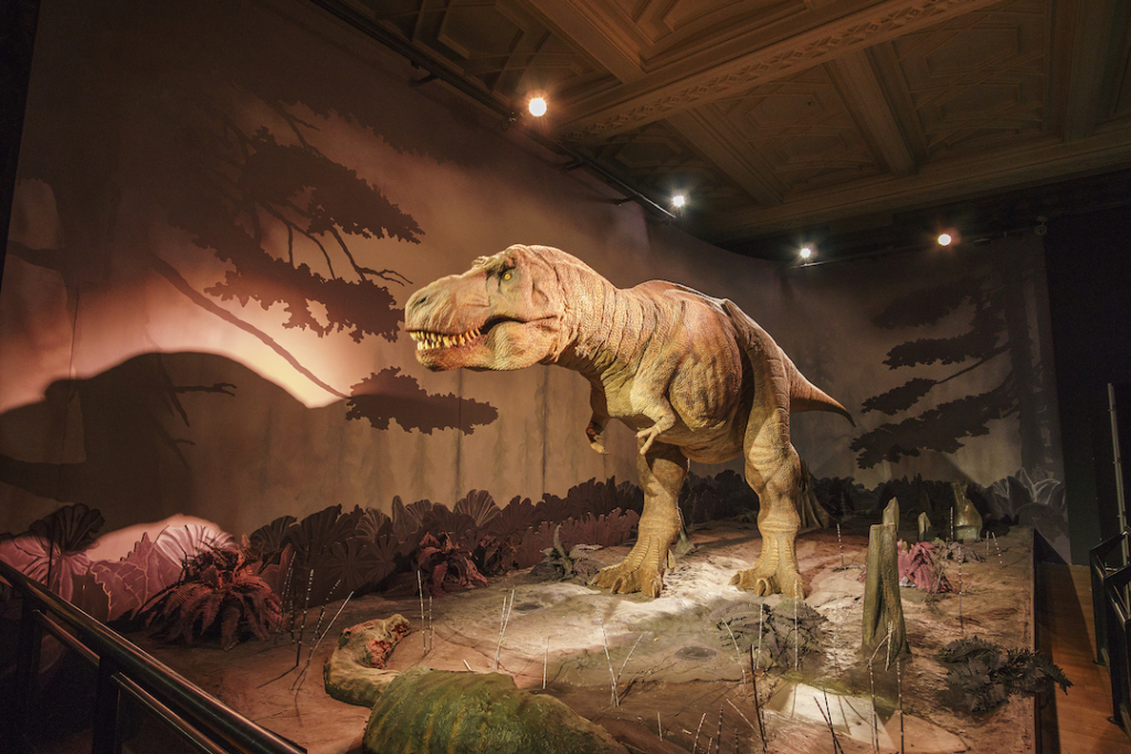 Dinosaure au musée d'Histoire Naturelle de Londres