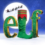 Affiche pour la comédie musicale Elf à Londres