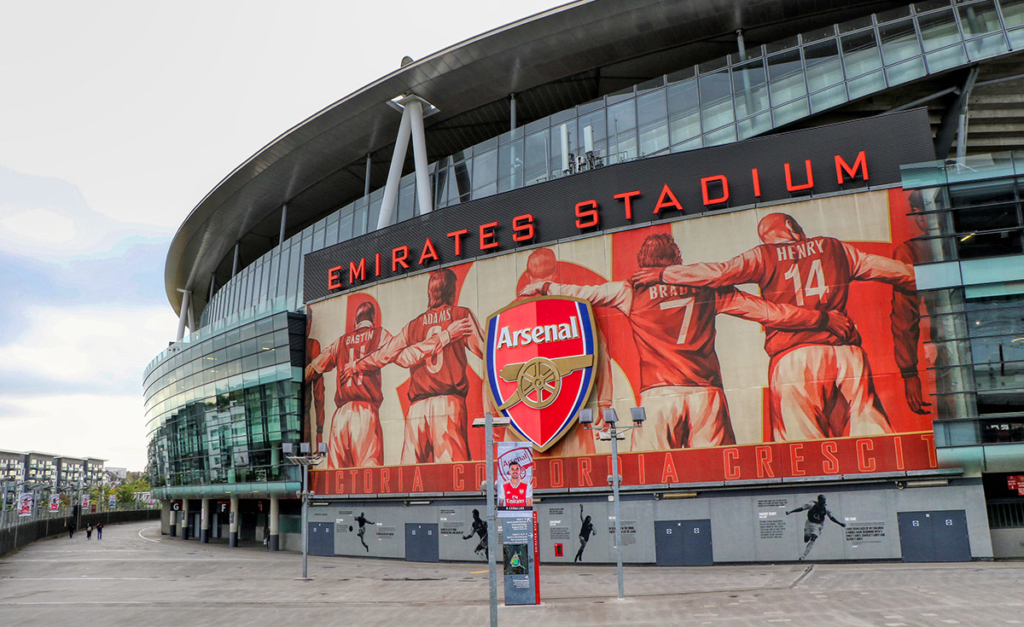 Emirates Stadium d'Arsenal FC à Londres