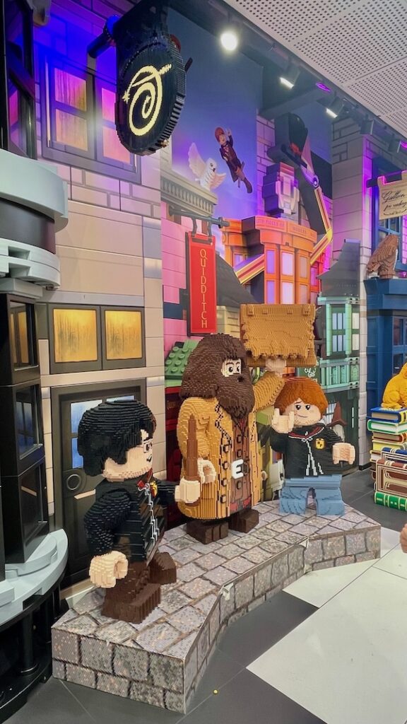 L'espace Harry Potter du Lego Store à Londres