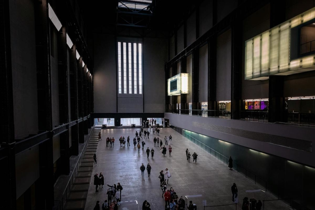 Intérieur du Tate Modern à Londres