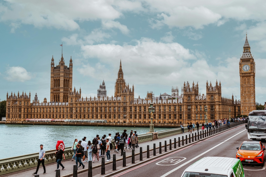 Palais de Westminster à Londres