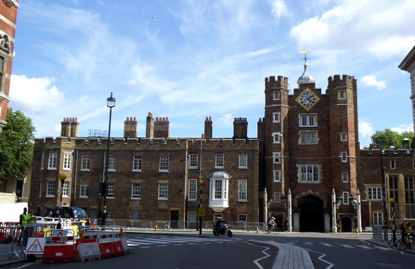 Palais Saint James à Londres