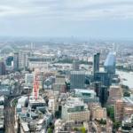 Vue sur la skyline de Londres depuis The Shard