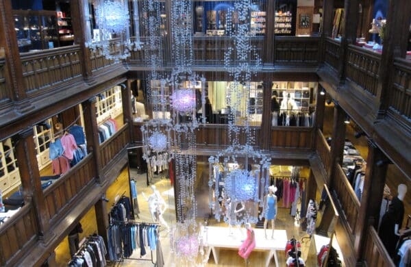 Intérieur Liberty London à Londres