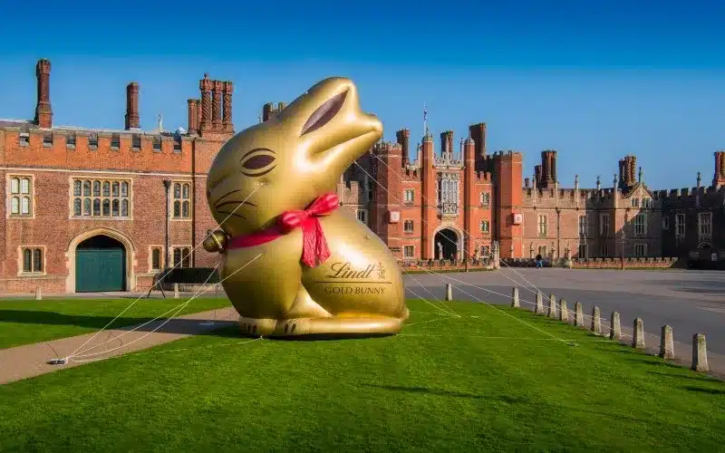 Lindt Gold Bunny Hunt à Hampton Court Palace Londres
©City Kids Magazine