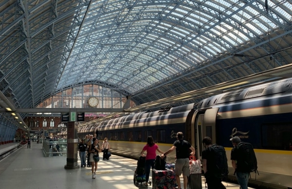 Gare Saint Pancras Eurostar Londres